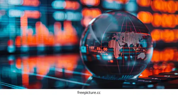 A Crystal Ball on a Computer Keyboard Predicts the Future