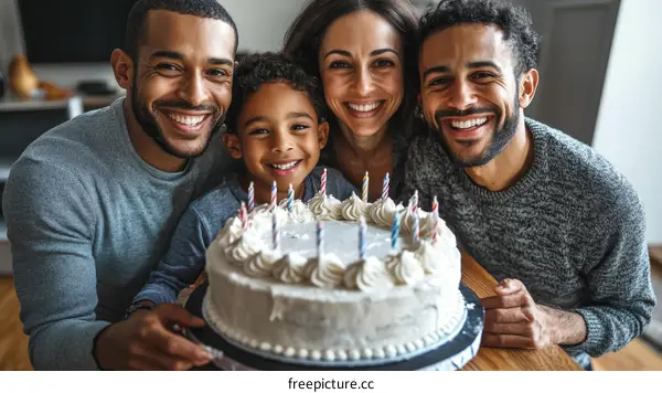 Happy Birthday Celebration with Family