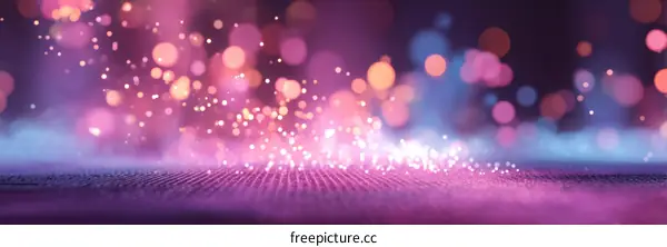 Abstract Colorful Bokeh Background Design