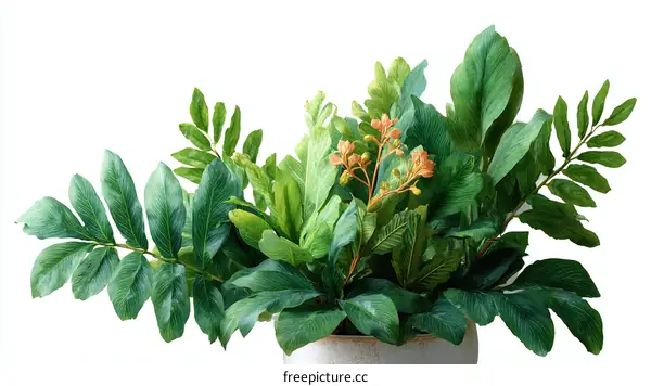 Beautiful Tropical Plant Arrangement