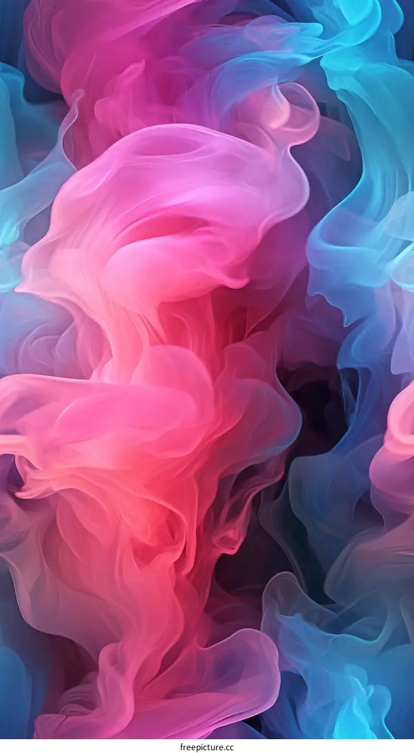 Colorful smoke background