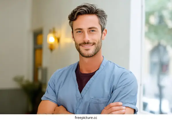 Friendly Medical Professional Portrait