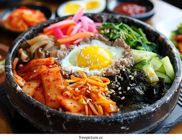 Bibimbap: A Colorful and Delicious Korean Dish