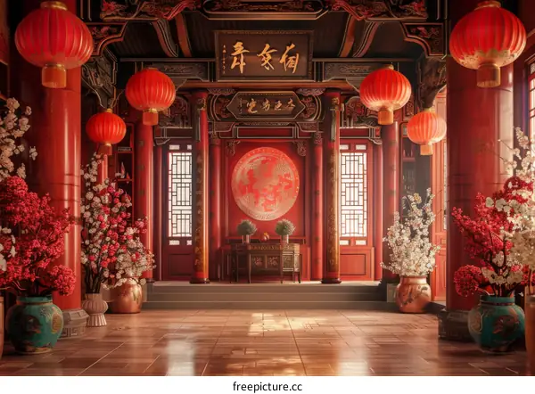 Traditional Chinese Courtyard Architecture