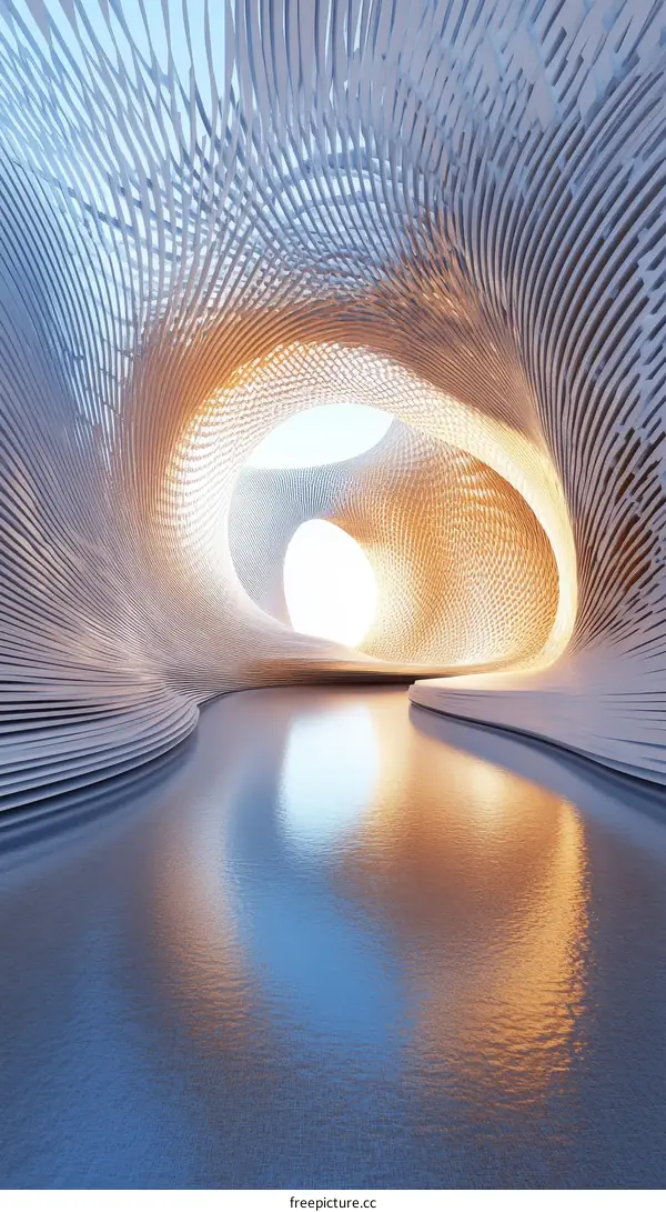 Abstract Architectural Interior Design