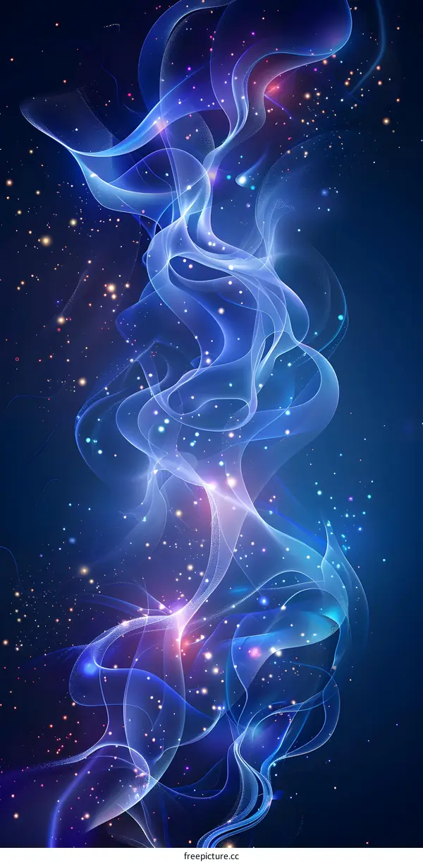 Blue abstract background