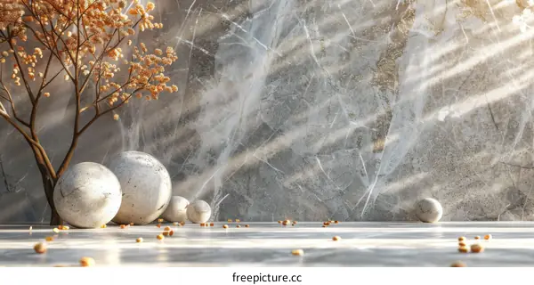 Modern Minimalist Autumnal Still Life