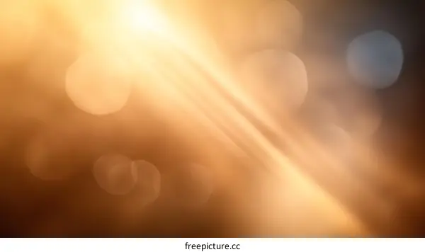 Abstract Bokeh Light Design Background