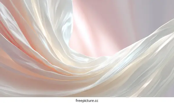 Elegant Flowing Fabric Texture