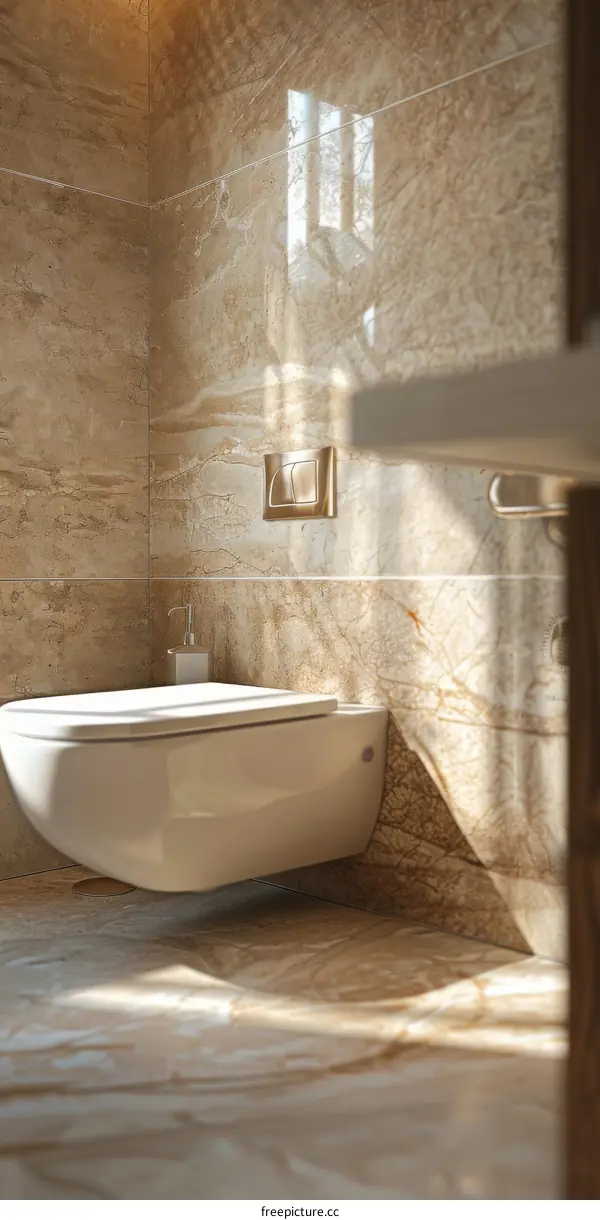 Modern Luxury Bathroom Design with Onyx Tiles