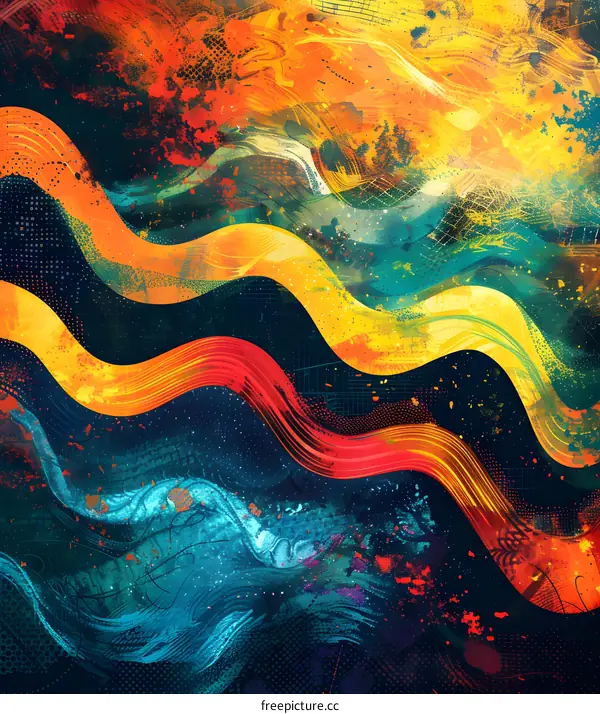 Colorful Waves