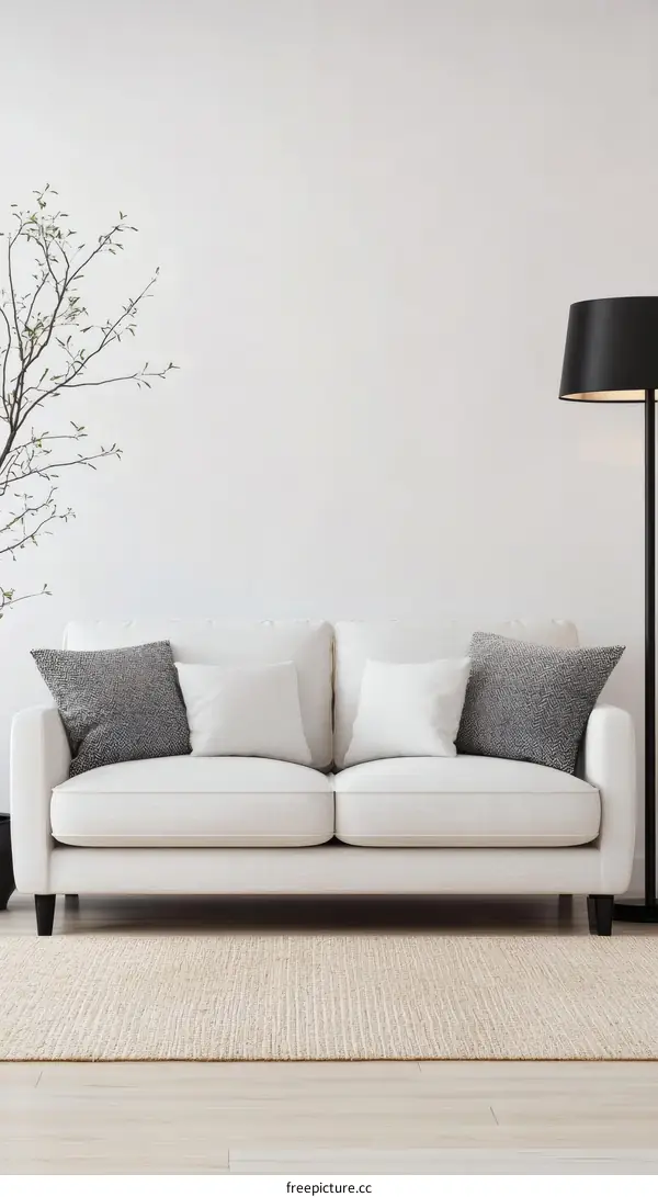 Modern Minimalist Living Room Interior Design