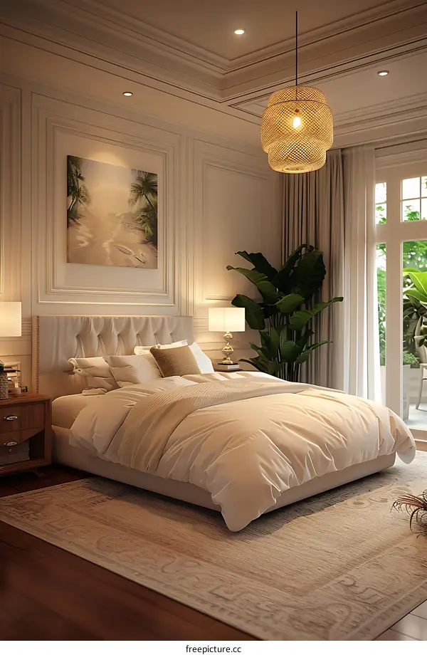 Modern Minimalist Bedroom