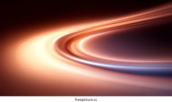 Abstract Colorful Light Trails Background Design