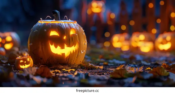 Halloween Pumpkin Lantern