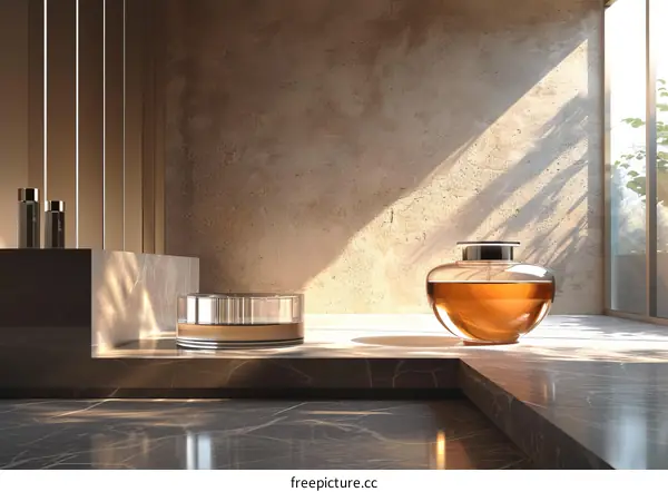 Still life with a round vase