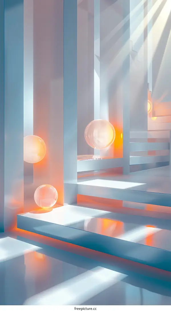 Surreal Geometric Shapes Wallpaper