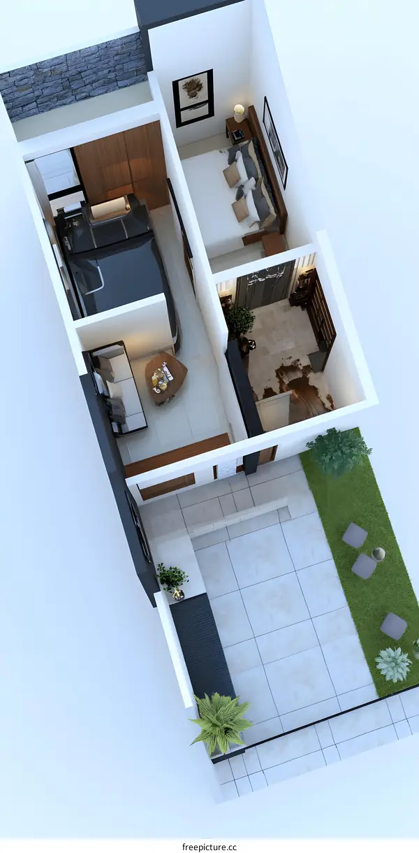 Modern House Interior Design Floor Plan