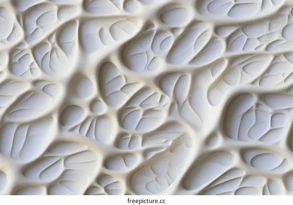 3D illustration of an organic structure