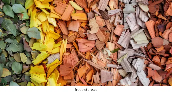 Eucalyptus Wood Chips & Leaves: Biomass, Forestry & Sustainability
