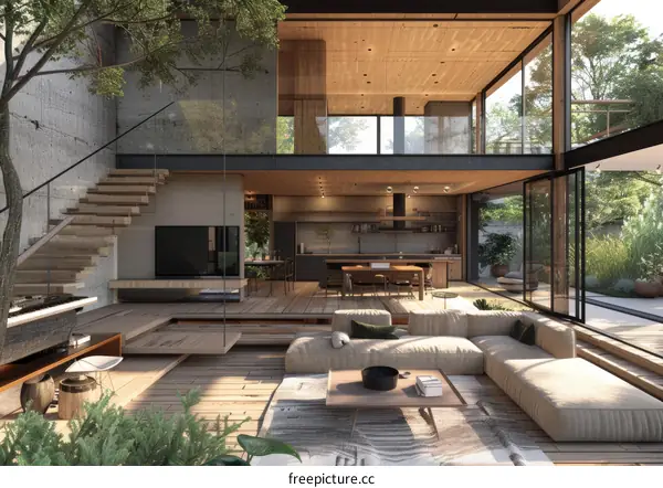 The design of the house is very good