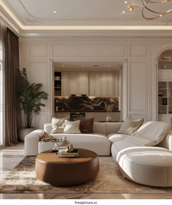 Modern Minimalist Living Room Interior Design