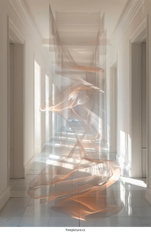 Large-scale 3D-printed nylon sculpture