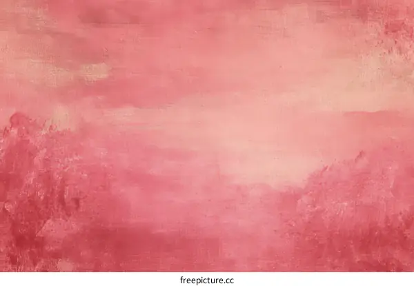 Abstract Pink Watercolor Background Texture
