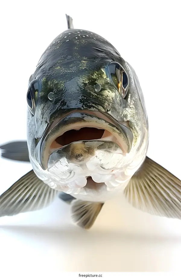Close Up Fish Face