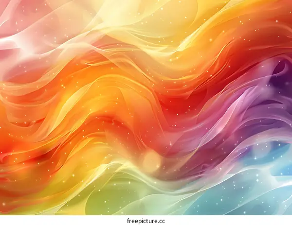 Colorful Wavy Background