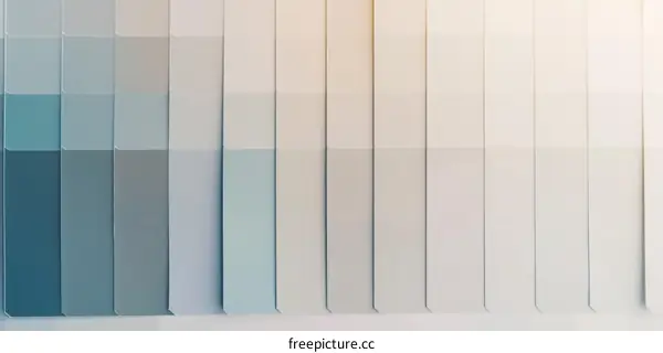 Blue and Gray Color Palette for Interior Design