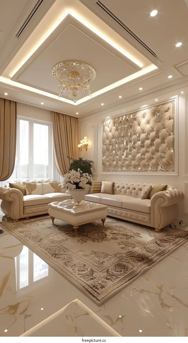 Luxury Living Room Interior Design