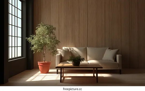 Modern Minimalist Living Room Interior Design