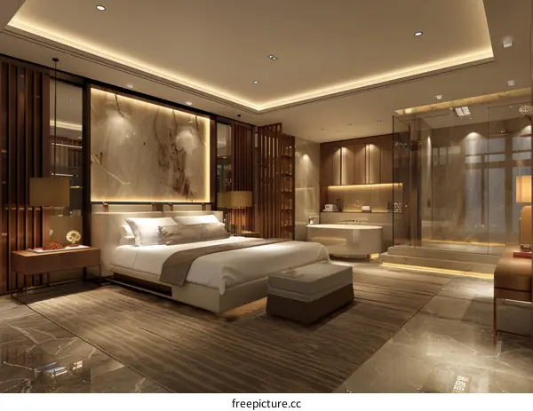 Luxury Hotel Bedroom Interior Design