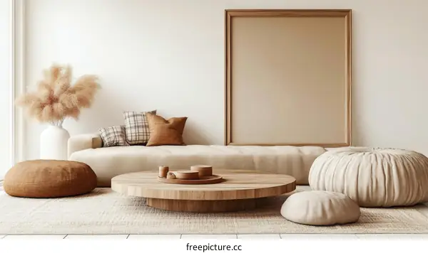 Modern Minimalist Living Room Interior Design