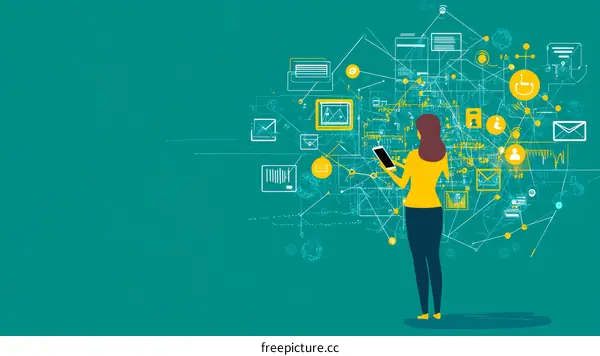 Woman and Digital Information Network