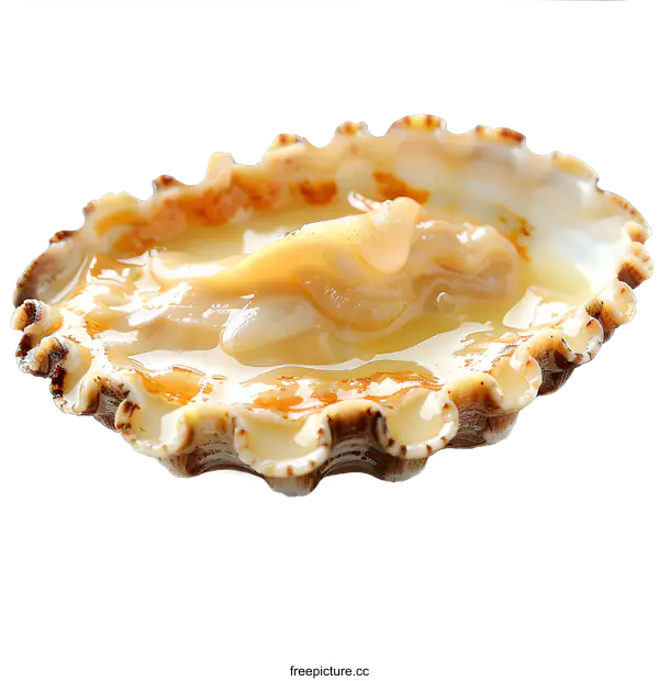 [Transparent Background PNG]Fresh Clam in Shell