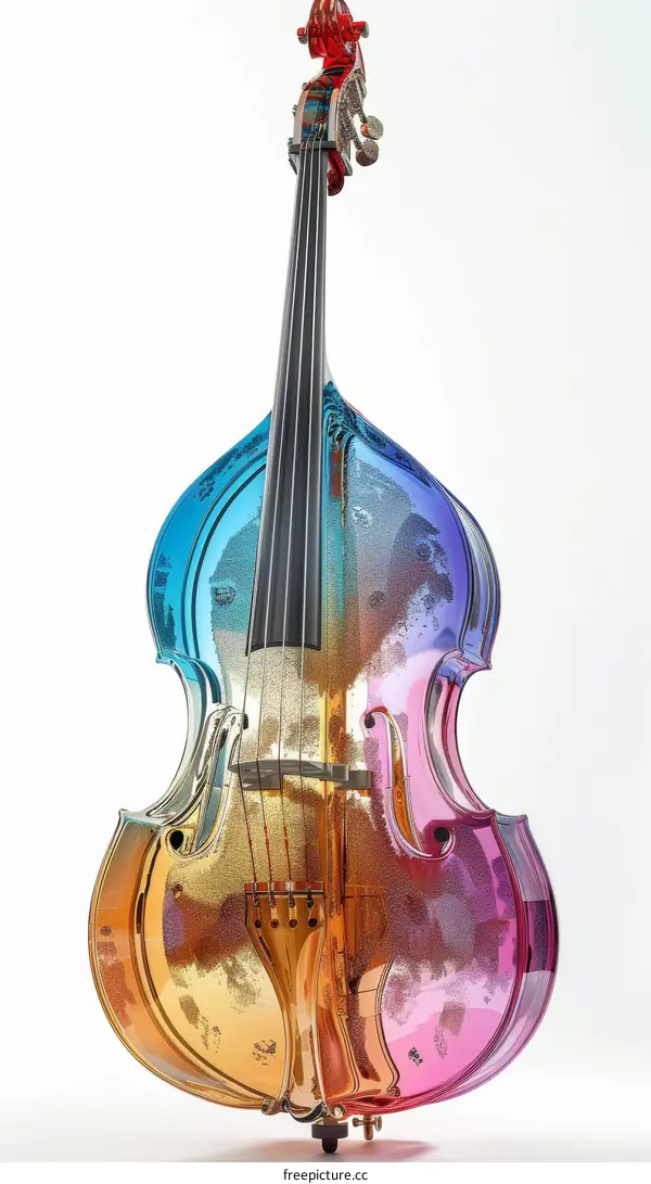 Colorful Double Bass