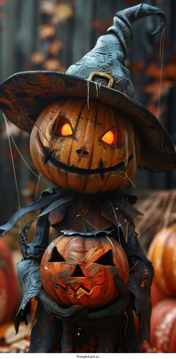 Halloween Pumpkin Lantern