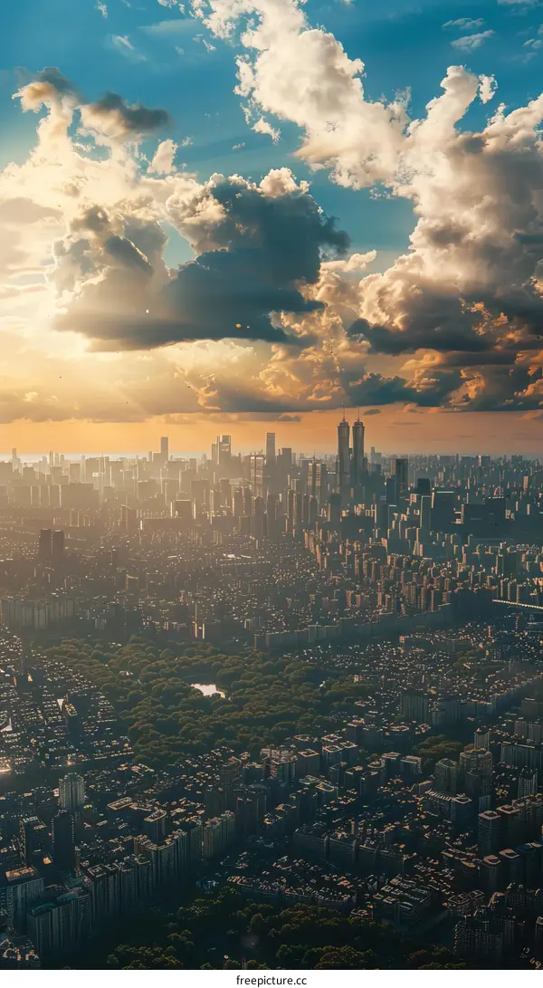 A City of Ambition: Skyscrapers Reaching for Opportunity