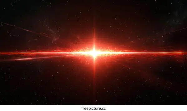 Cosmic Explosion in the Infinite Universe