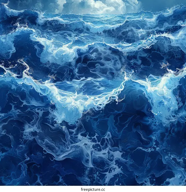 Waves of the Blue Ocean
