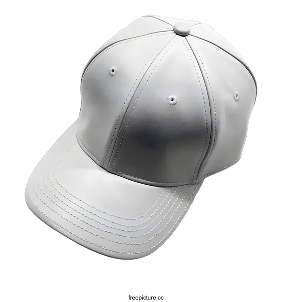 [Transparent Background PNG]White Baseball Cap Mockup