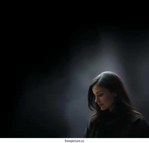 Portrait of a Woman in Deep Thought