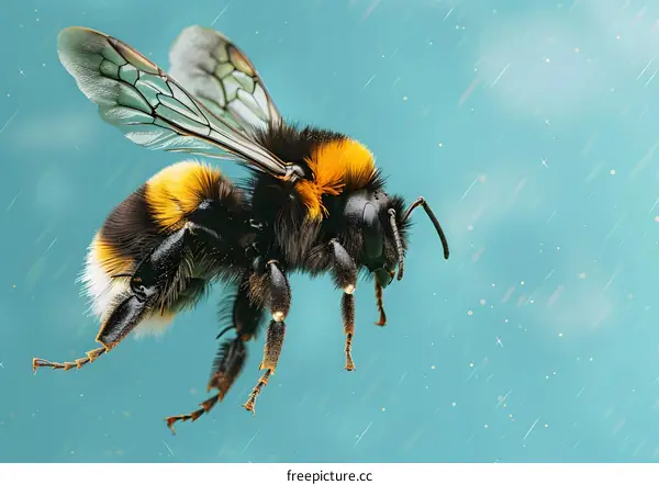 Bumblebee in Flight