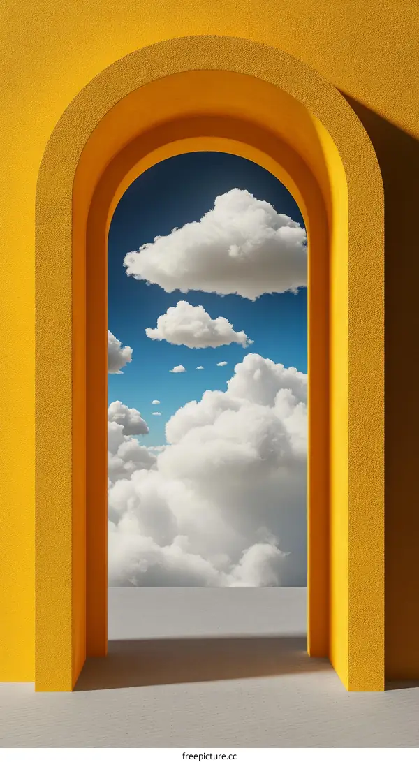 Abstract Archway to the Sky