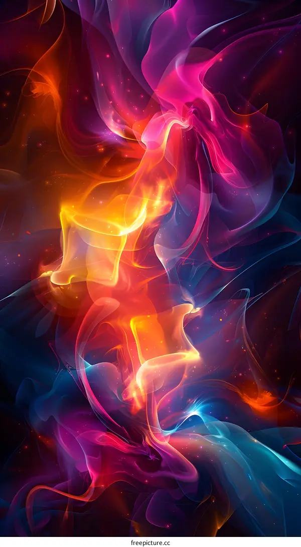 Colorful Flames