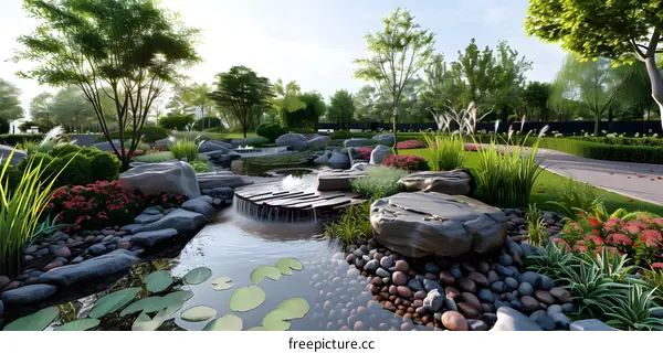 Landscape Design的效果图