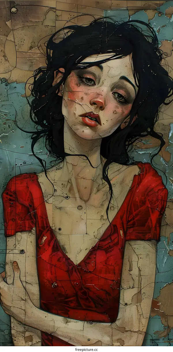 Portrait of a Sad Girl