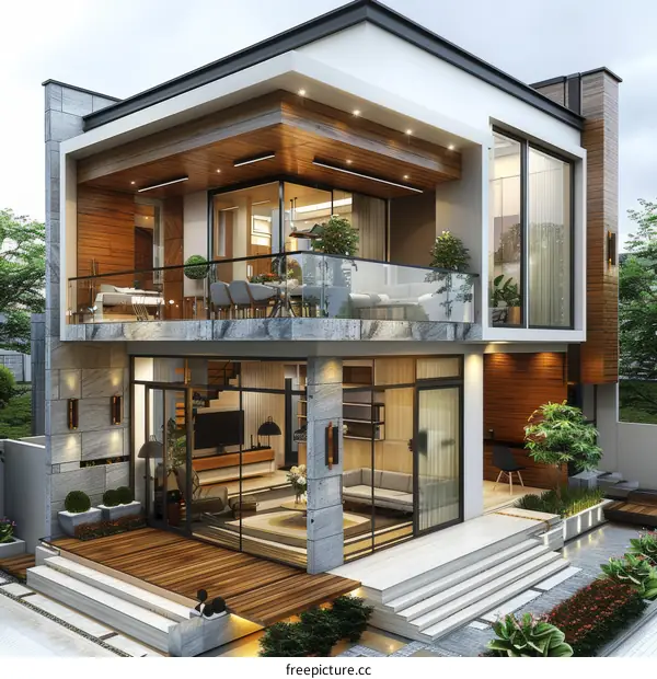 Luxurious Modern Mansion with Spacious Comfort